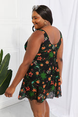 Full Size Twist Front Sleeveless Swim Dress king-general-store-5710.myshopify.com