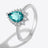 Paraiba Tourmaline Pear Shape Ring king-general-store-5710.myshopify.com