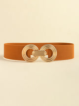 Geometric Buckle Elastic Wide Belt king-general-store-5710.myshopify.com