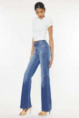 Kancan Ultra High Waist Gradient Flare Jeans king-general-store-5710.myshopify.com