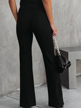 Front Slit Flare Leg Pants king-general-store-5710.myshopify.com