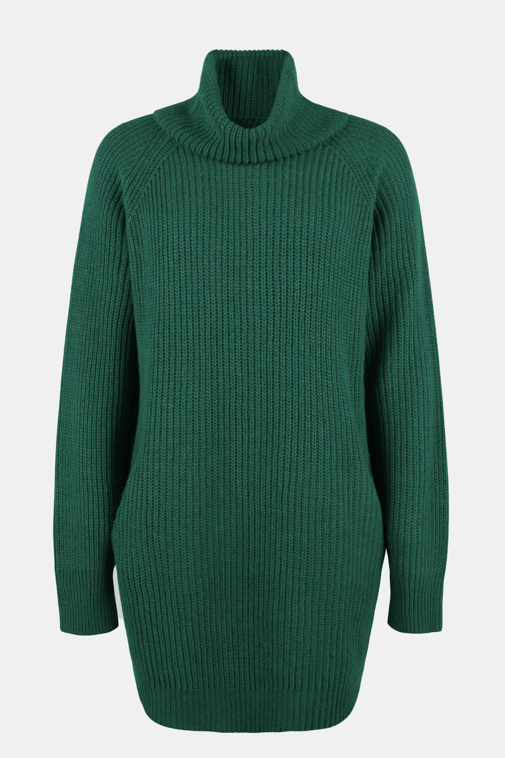 Turtleneck Sweater Dress with Pockets king-general-store-5710.myshopify.com