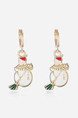 Christmas Theme Alloy Earrings king-general-store-5710.myshopify.com