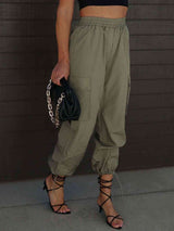 High Waist Drawstring Pants with Pockets king-general-store-5710.myshopify.com