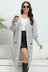 Lantern Sleeve Open Front Pocketed Cardigan king-general-store-5710.myshopify.com