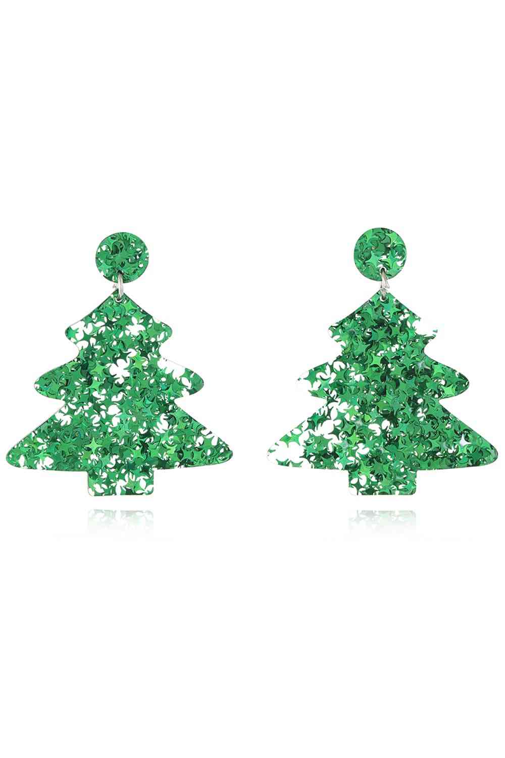 Christmas Tree Acrylic Earrings king-general-store-5710.myshopify.com