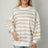 Striped Round Neck Long Sleeve Sweatshirt king-general-store-5710.myshopify.com