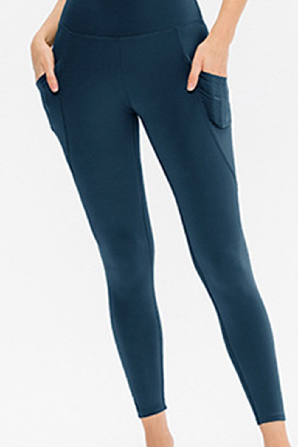 Slim Fit Long Active Leggings with Pockets king-general-store-5710.myshopify.com