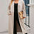 Plus Size Collared Neck Buttoned Longline Coat king-general-store-5710.myshopify.com