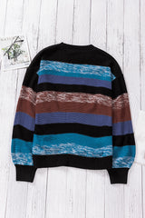 Cozy For Keeps Color Block Drop Shoulder Sweater king-general-store-5710.myshopify.com