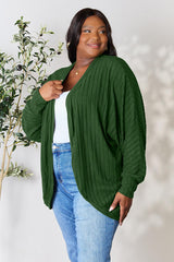 Basic Bae Full Size Ribbed Cocoon Cardigan king-general-store-5710.myshopify.com