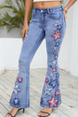 Full Size Star Applique Wide Leg Jeans king-general-store-5710.myshopify.com