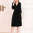 Plunge Tie Front Night Dress king-general-store-5710.myshopify.com