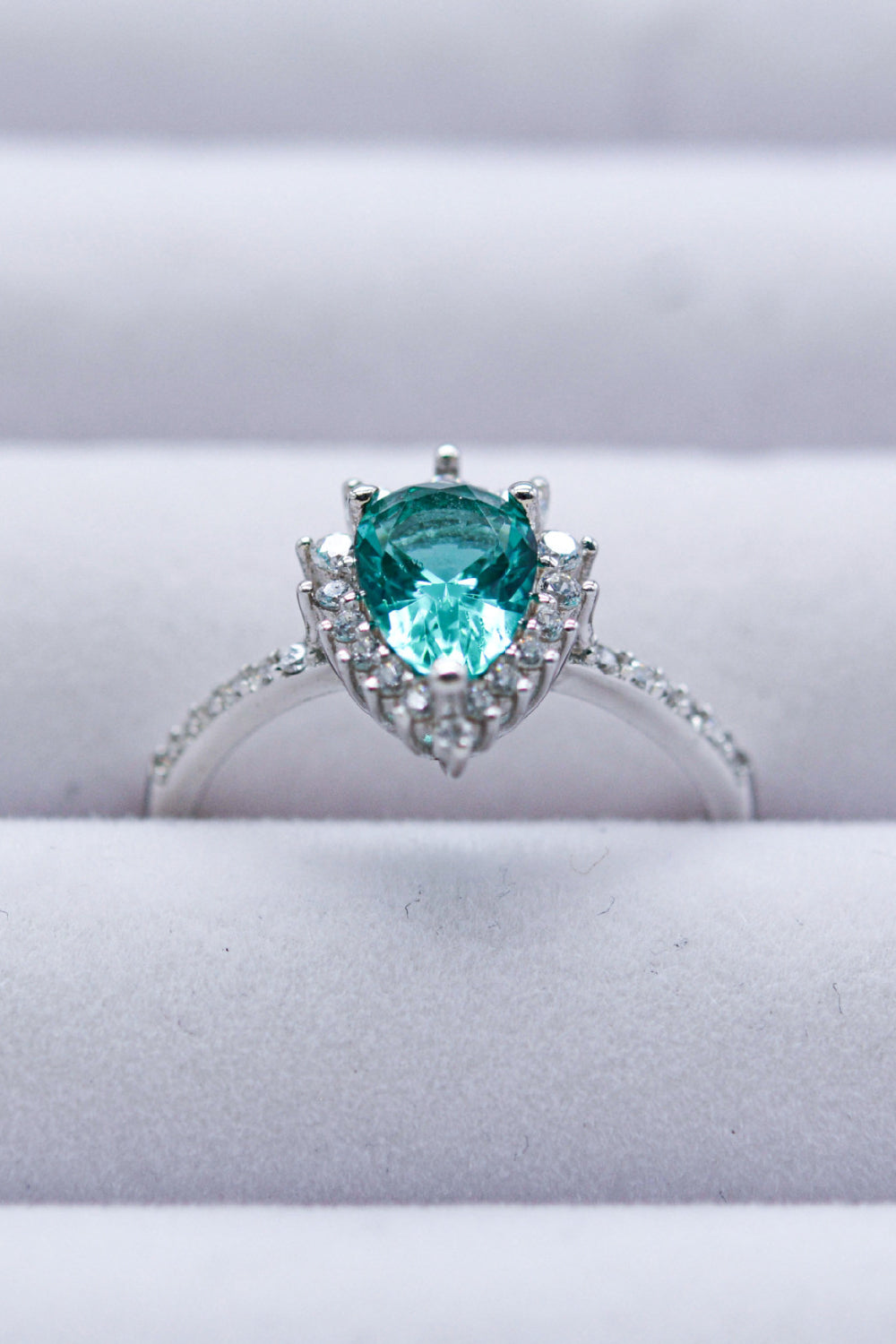 Paraiba Tourmaline Pear Shape Ring king-general-store-5710.myshopify.com