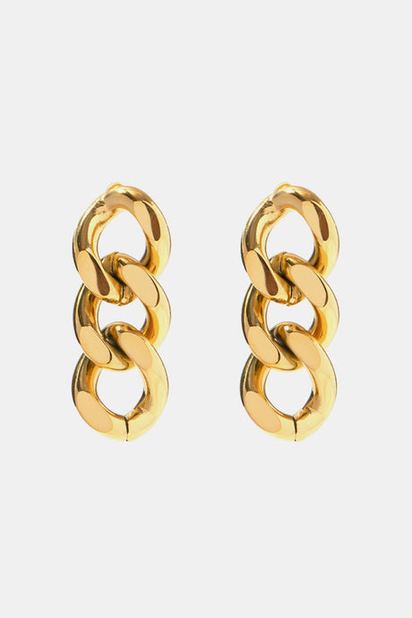 Stainless Steel Chain Earrings king-general-store-5710.myshopify.com