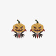 Demon Pumpkin Rhinestone Alloy Earrings king-general-store-5710.myshopify.com