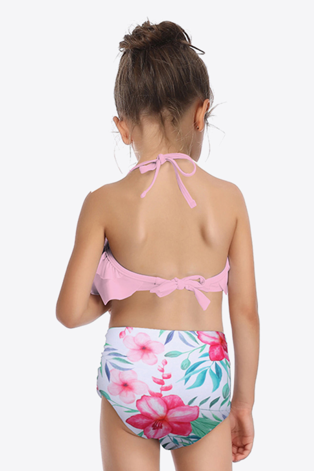 Printed Layered Halter Neck Two-Piece Swim Set king-general-store-5710.myshopify.com