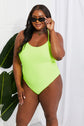 Marina West Swim High Tide One-Piece in Lemon-Lime king-general-store-5710.myshopify.com