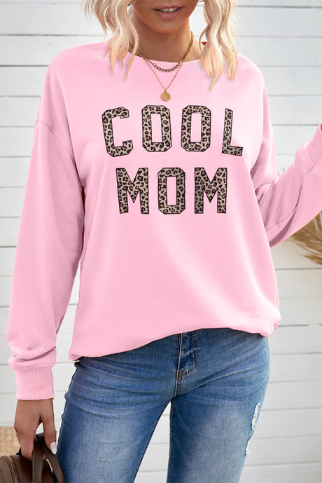 COOL MOM Graphic Drop Shoulder Sweatshirt king-general-store-5710.myshopify.com