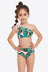 Ruffled One-Shoulder Buckle Detail Two-Piece Swim Set king-general-store-5710.myshopify.com