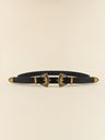 Double Buckle PU Leather Belt king-general-store-5710.myshopify.com