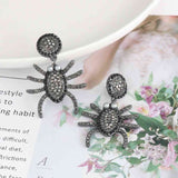 Spider Rhinestone Alloy Earrings king-general-store-5710.myshopify.com