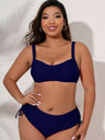 Plus Size Twist Front Tied Bikini Set king-general-store-5710.myshopify.com