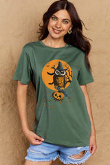 Simply Love Full Size Holloween Theme Graphic Cotton T-Shirt king-general-store-5710.myshopify.com