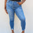 Kancan Lindsay Full Size Raw Hem High Rise Skinny Jeans king-general-store-5710.myshopify.com