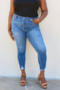 Kancan Lindsay Full Size Raw Hem High Rise Skinny Jeans king-general-store-5710.myshopify.com