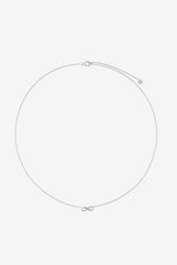 Figure 8 Lobster Clasp 925 Sterling Silver Necklace king-general-store-5710.myshopify.com