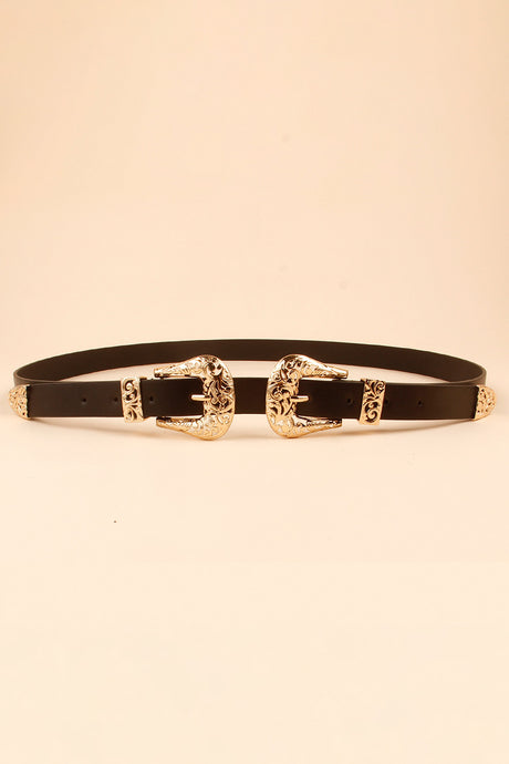 Double Buckle PU Leather Belt king-general-store-5710.myshopify.com