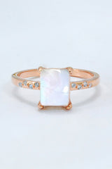 Square Moonstone Ring king-general-store-5710.myshopify.com