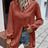 Double Take Notched Neck Balloon Sleeve Shirt king-general-store-5710.myshopify.com