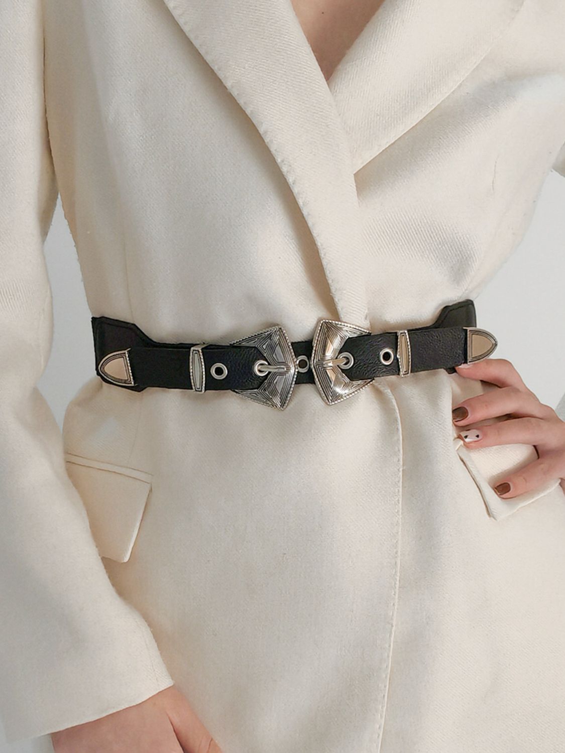 Double Buckle PU Leather Belt king-general-store-5710.myshopify.com