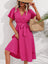 Surplice Neck Tie Belt Midi Dress king-general-store-5710.myshopify.com