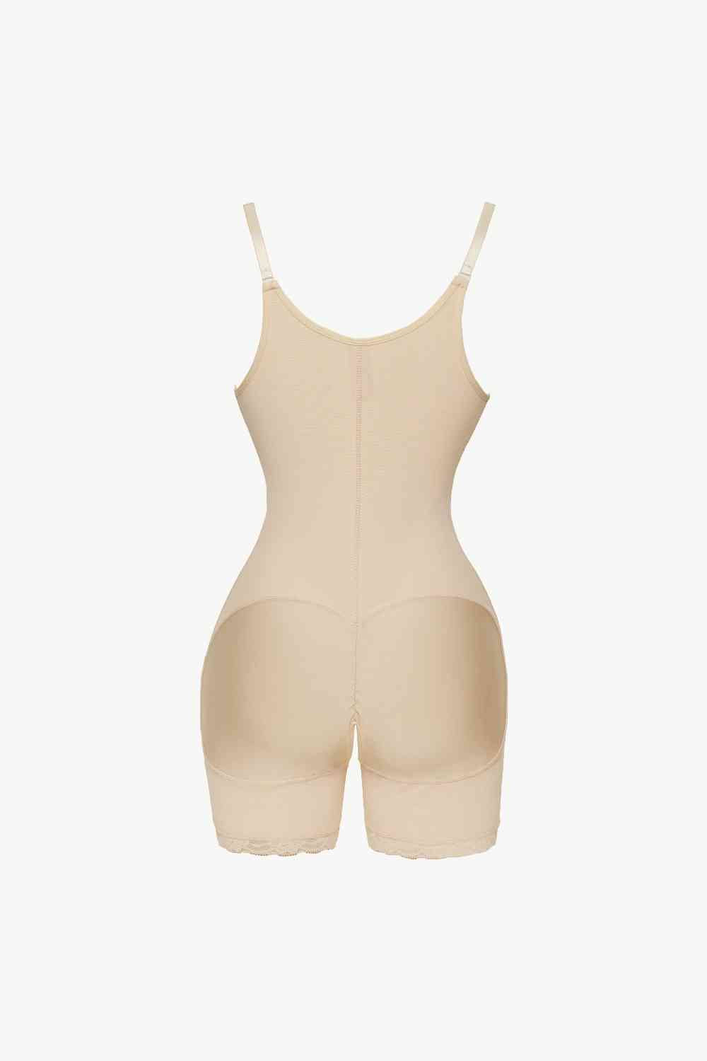 Full Size Side Zipper Under-Bust Shaping Bodysuit king-general-store-5710.myshopify.com