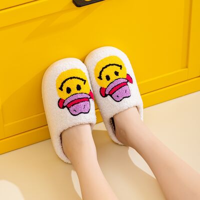 Melody Smiley Face Slippers king-general-store-5710.myshopify.com