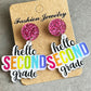 HELLO SECOND GRADE Acrylic Dangle Earrings king-general-store-5710.myshopify.com