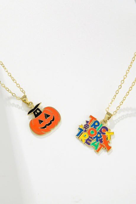 Two-Piece Halloween Theme Necklace Set king-general-store-5710.myshopify.com