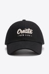 CREATE NEW LIFE Adjustable Cotton Baseball Cap king-general-store-5710.myshopify.com