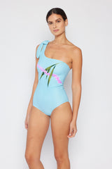 Marina West Swim Vacay Mode One Shoulder Swimsuit in Pastel Blue king-general-store-5710.myshopify.com