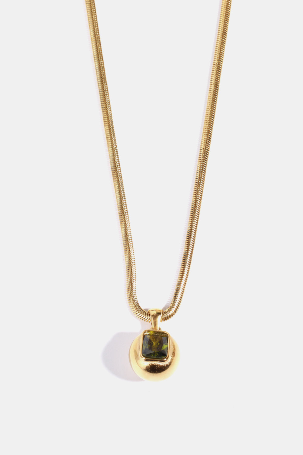 Zircon 18K Gold-Plated Geometrical Shape Pendant Necklace king-general-store-5710.myshopify.com