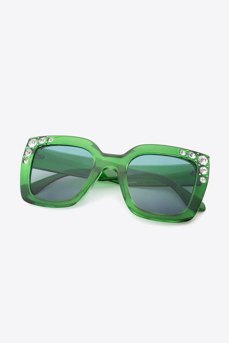 Inlaid Rhinestone Polycarbonate Sunglasses king-general-store-5710.myshopify.com