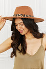 Fame In The Wild Leopard Detail Fedora Hat king-general-store-5710.myshopify.com