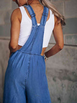 Wide Leg Denim Overalls king-general-store-5710.myshopify.com