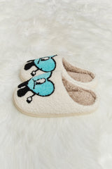 Melody Love Heart Print Plush Slippers king-general-store-5710.myshopify.com