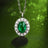 1.5 Carat Lab-Grown Emerald 925 Sterling Silver Necklace king-general-store-5710.myshopify.com