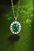 1.5 Carat Lab-Grown Emerald 925 Sterling Silver Necklace king-general-store-5710.myshopify.com