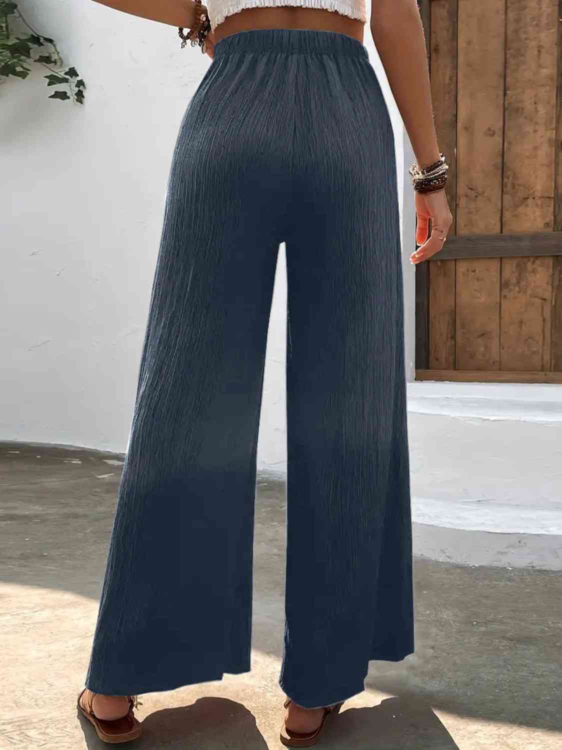 Full Size High Waist Wide Leg Pants king-general-store-5710.myshopify.com